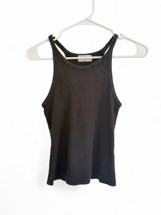Aritzia Tops - Aritzia Denim Forum Womens Black Ribbed Tank Top XS 100% Cotton Minimalist